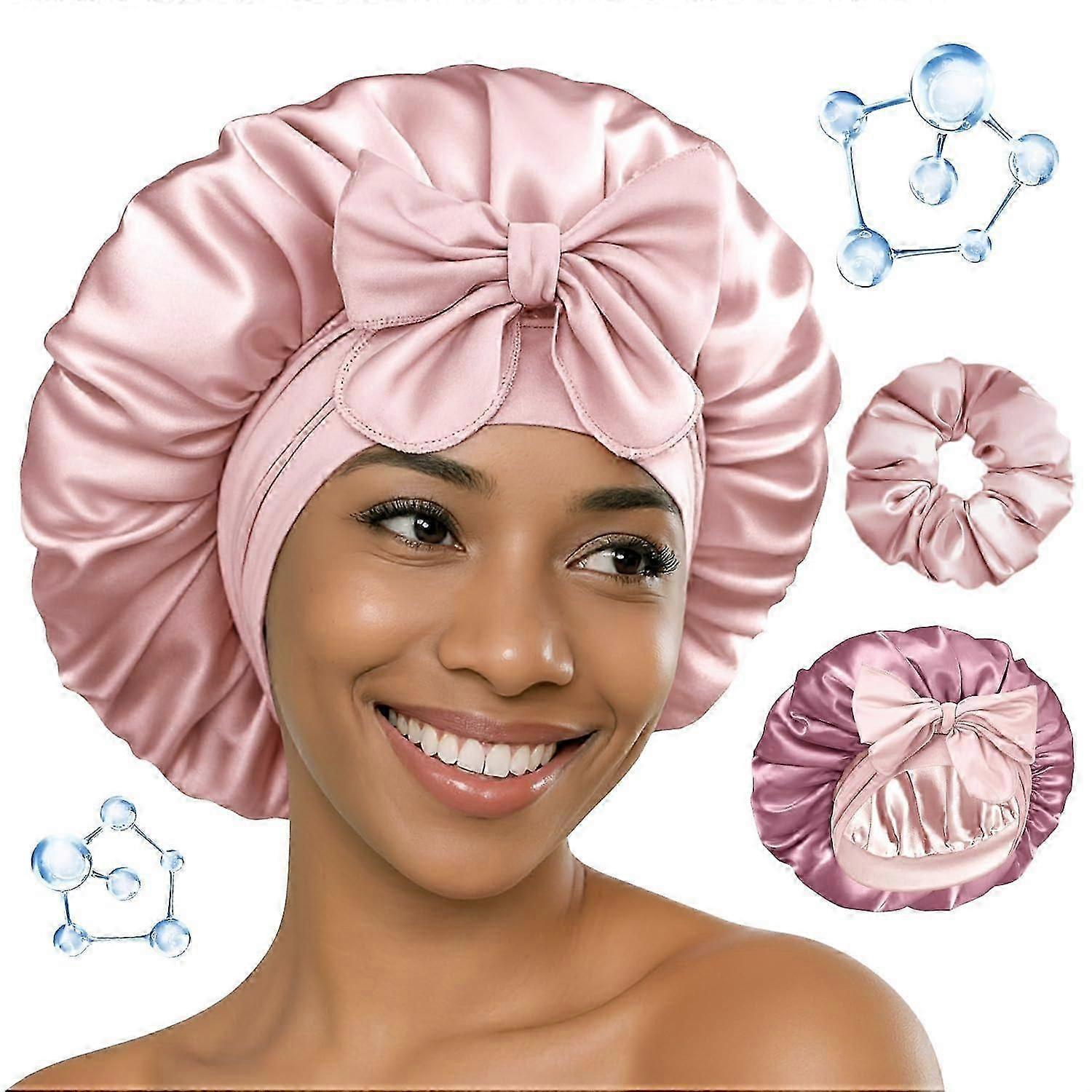Double Layer Hyaluronic Acid Satin Bonnet
