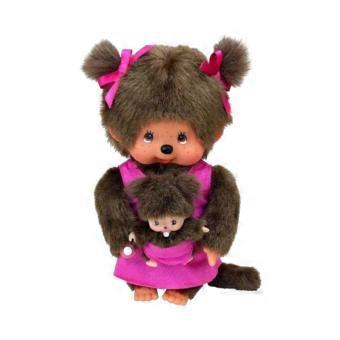 Sekiguchi Monchhichi MotherCare Pink Soft Character Collectible Plush Doll