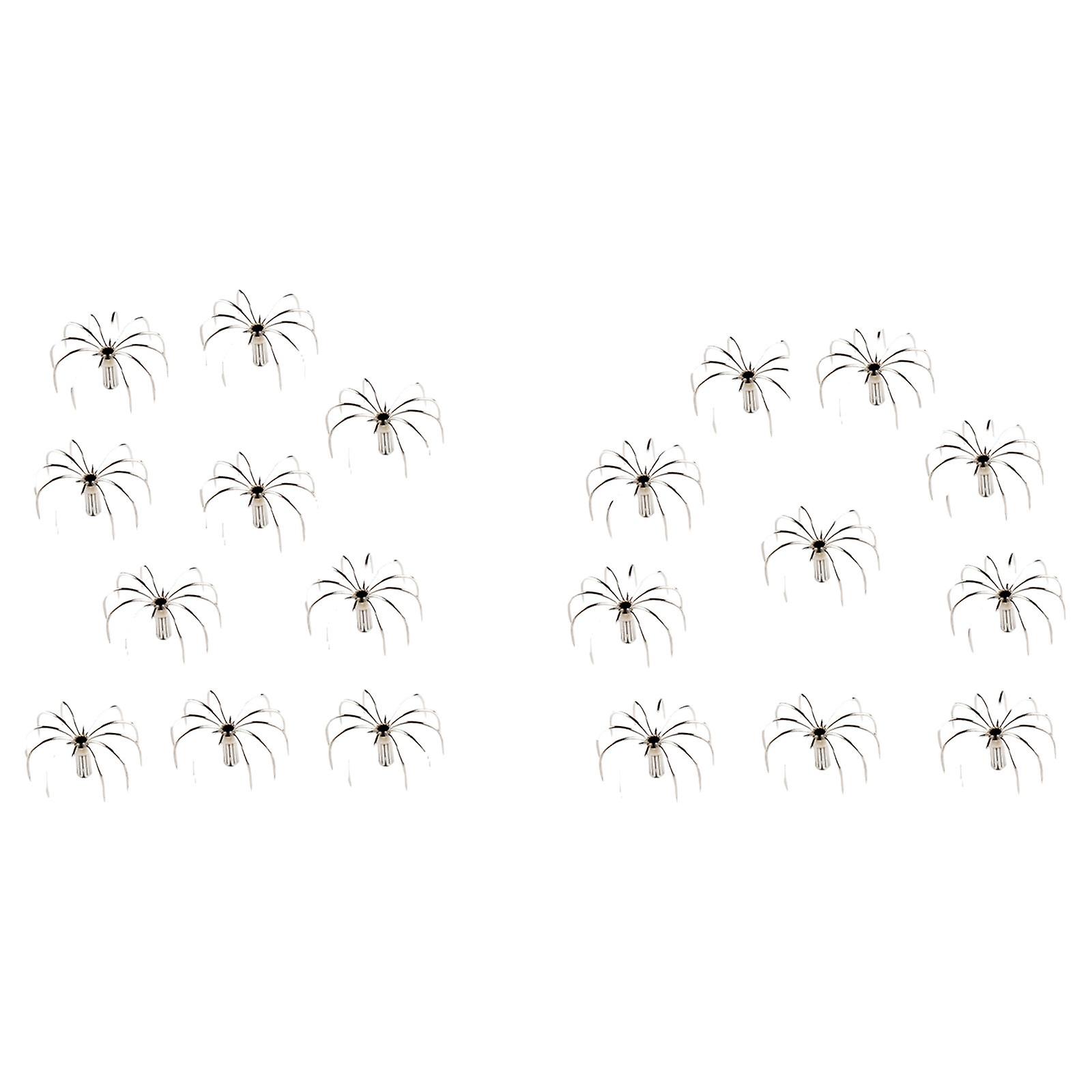 20pcs Stainless Steel Squid Jig Hook Octopus Hooks Simulation Bait