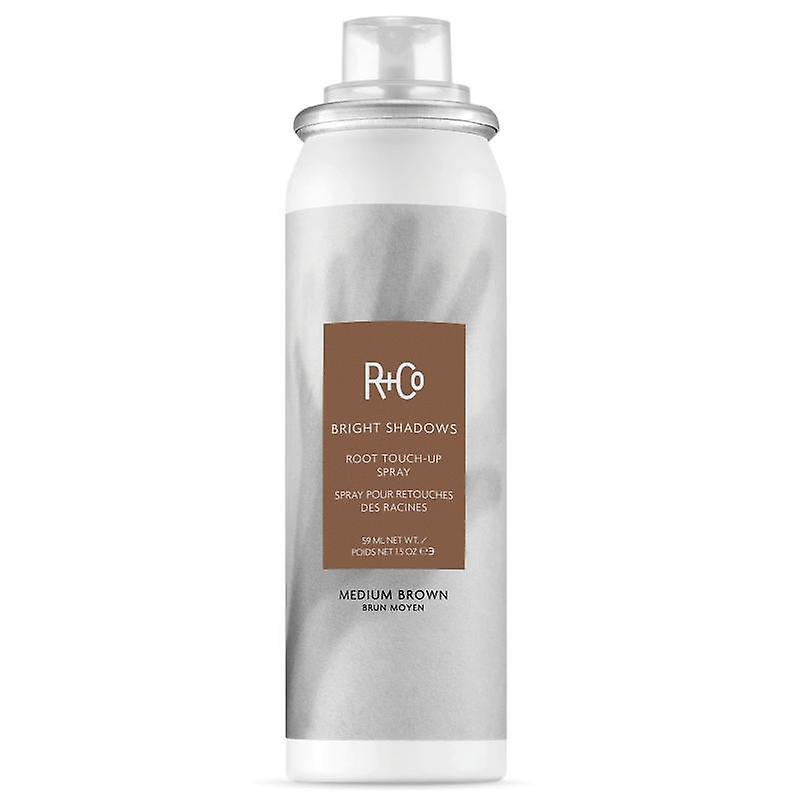 R+Co Bright Shadows Root Touch-Up Spray Medium Bruin 59ml