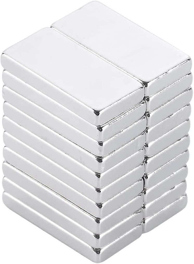20pcs imán fuerte 20x10x2mm imán