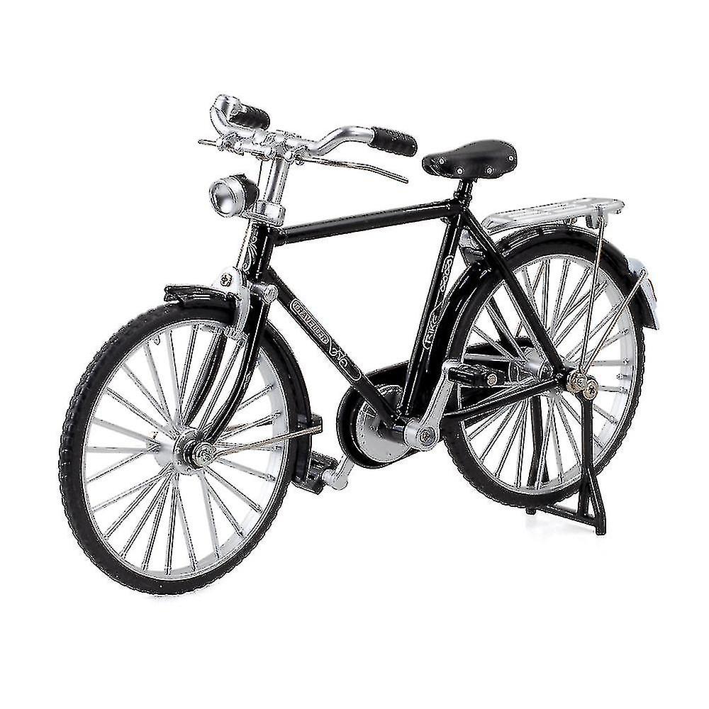 Bicycle Model With Light & 1:10 Alloy Model Musical Simulation Bike Pull Back(kui)