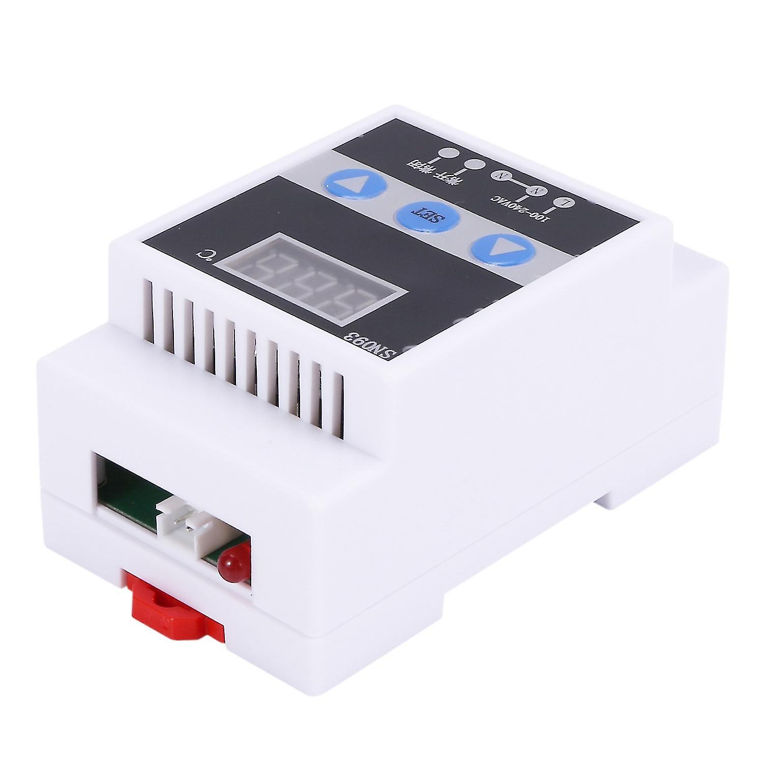 -6000 110-240v Guide Rail Thermoregulator Digital Temperature Controller Thermostat Refrigeration H