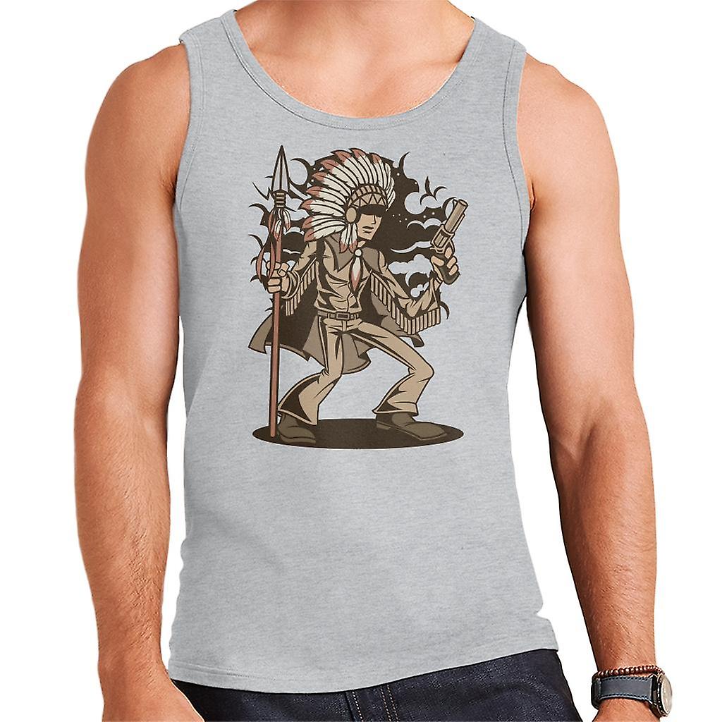 Veste de chef indien Killer Gun masculine