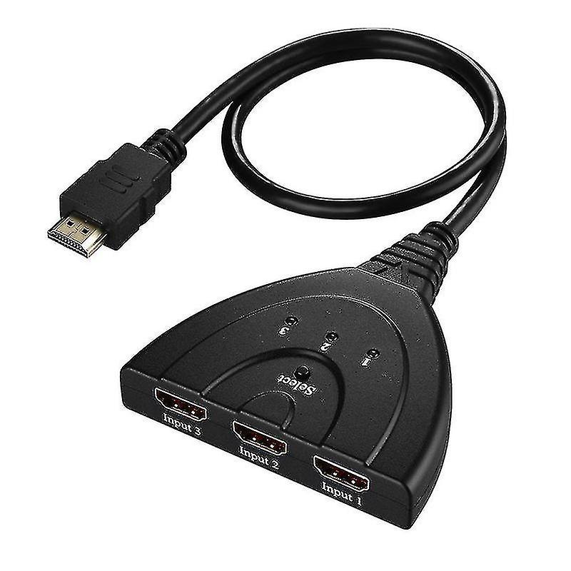 Switcher Three-in-one-out 4k Hdmi Pig Tail Converter Hdmi Switcher 1080p