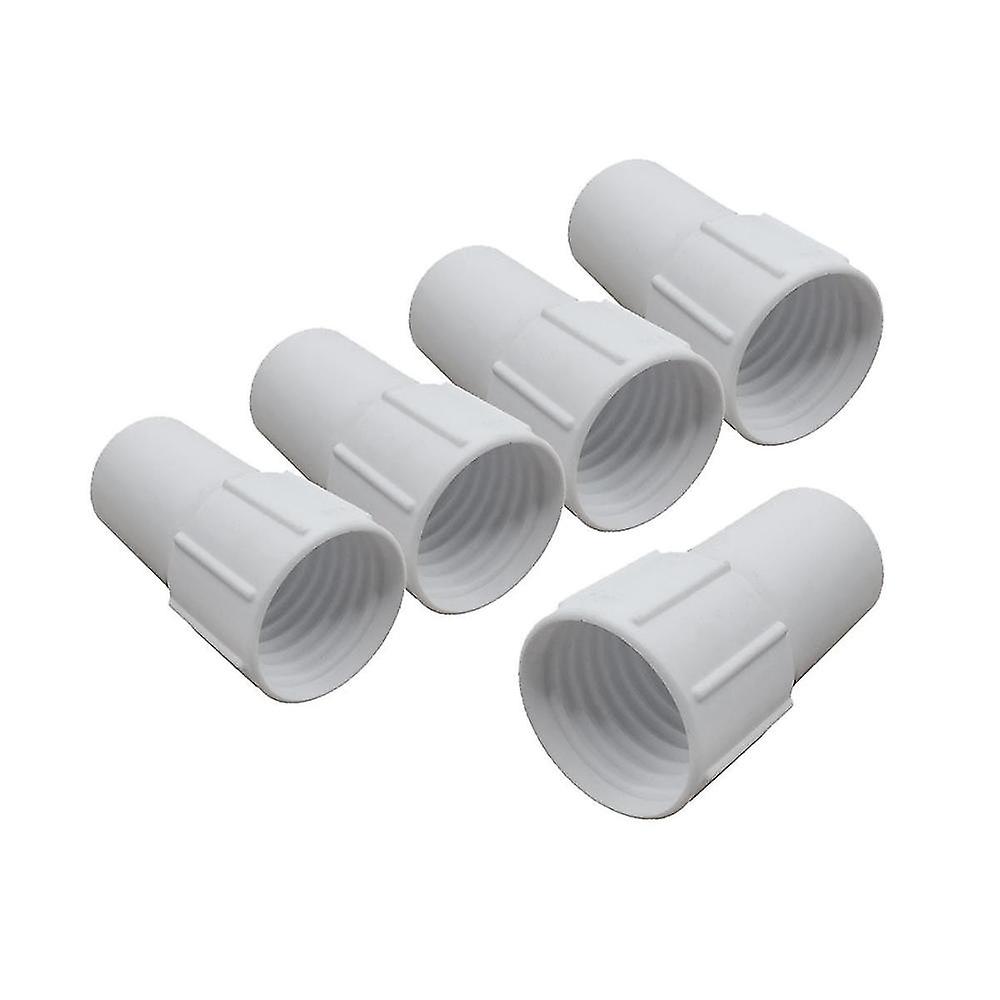 5pcs Swimming Pool Vacuum Hose Cuff Pool Hose Connector Threaded Inside Cuff Hose