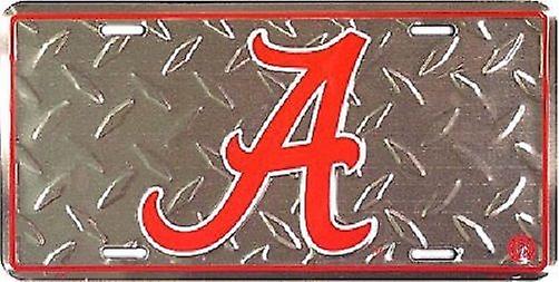 Alabama Crimson Tide NCAA "Diamond" License Plate