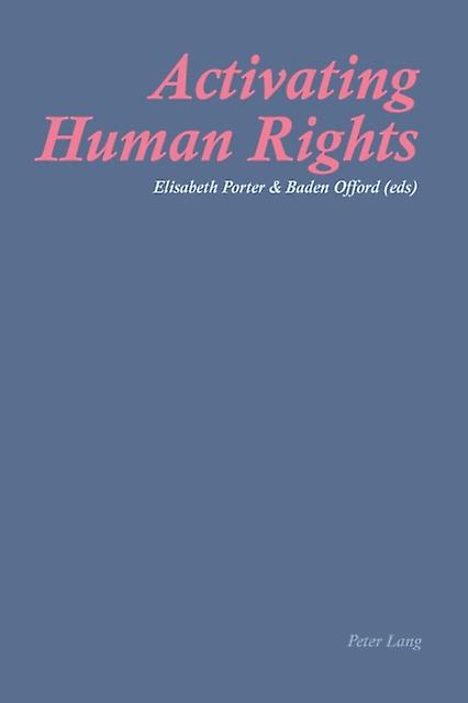 Activating Human Rights by Verlag Peter Lang Paperback