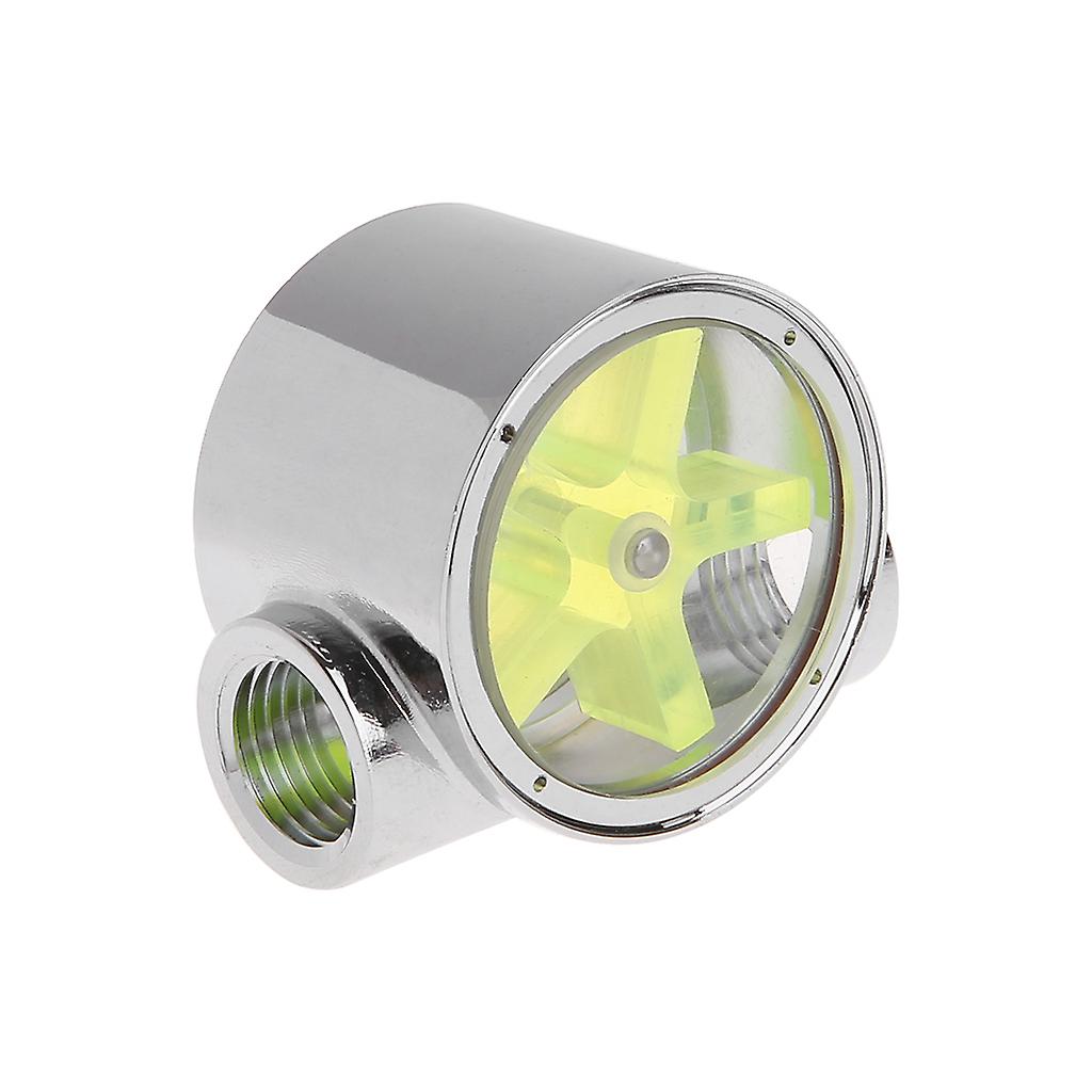 2 طريقة G1 / 4 الموضوع PC تبريد المياه سهلة التركيب مصقول تدفق السطح متر