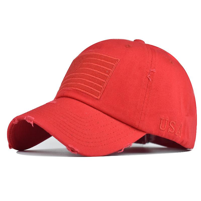 Casquette de baseball drapeau national Chapeau en pur coton