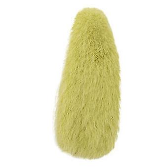 5pcs Women Plush Edging Hair Pin Colorful Retro Plush Hair Clip