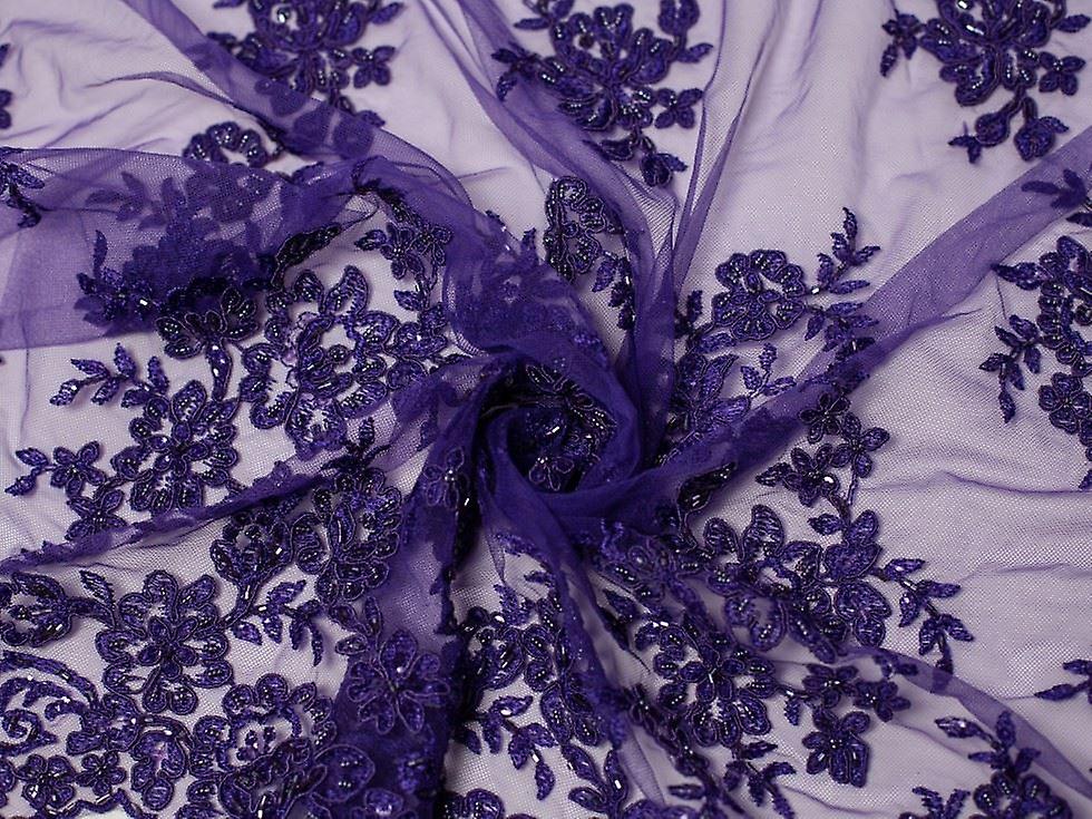 Naomi Beaded Lace Fabric