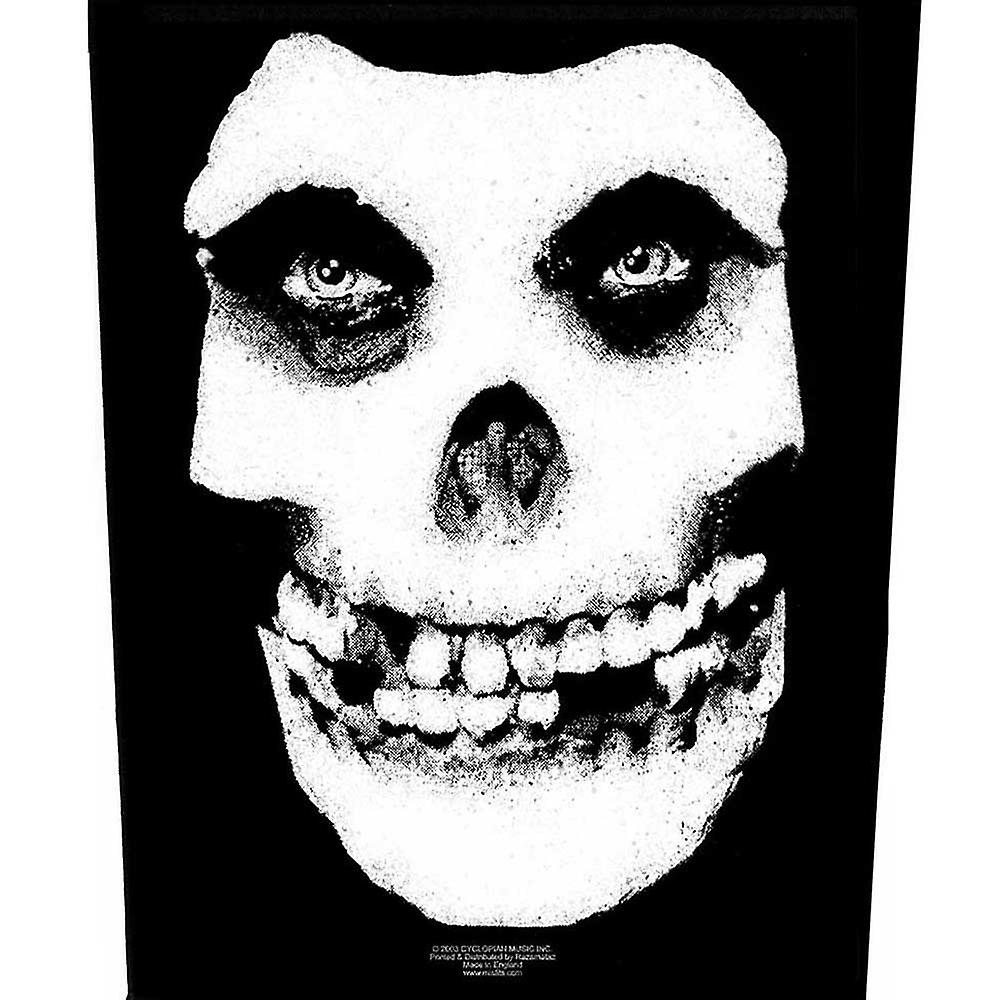 Misfits Face Skull Logo Back Patch