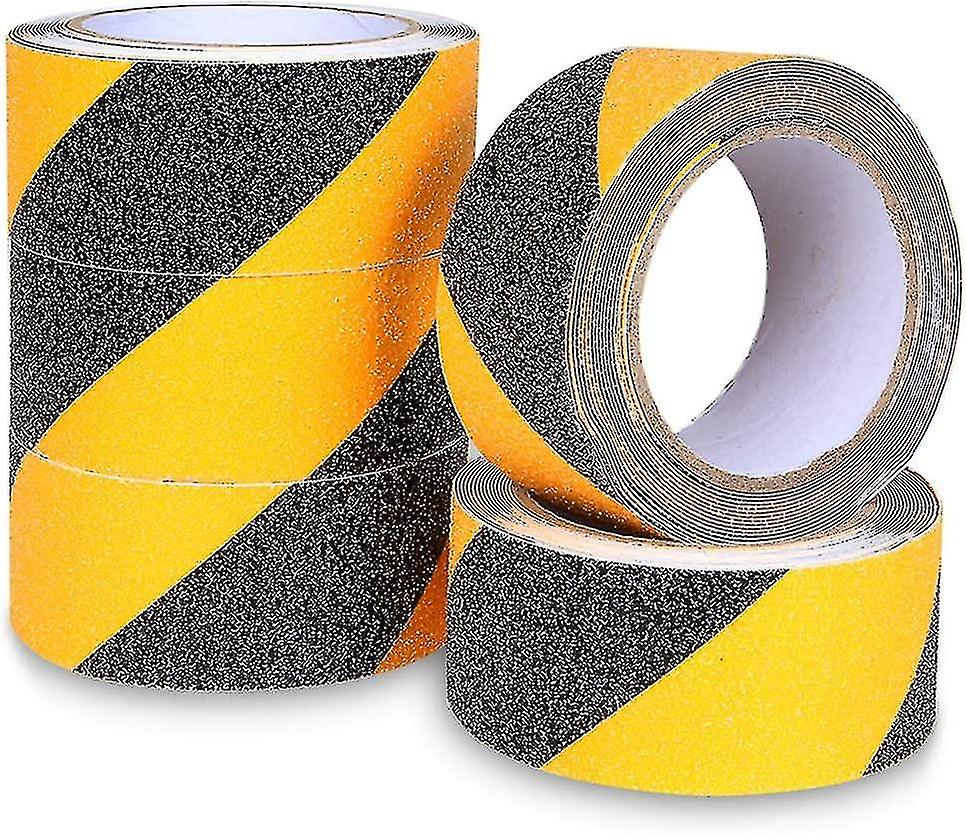 Αντιολισθητική ταινία κινδύνου, προειδοποιητική ταινία λαβής κινδύνου υψηλής έλξης 50mm X 5m, αυτοκόλλητη ταινία ασφαλείας, λειαντική σήμανση