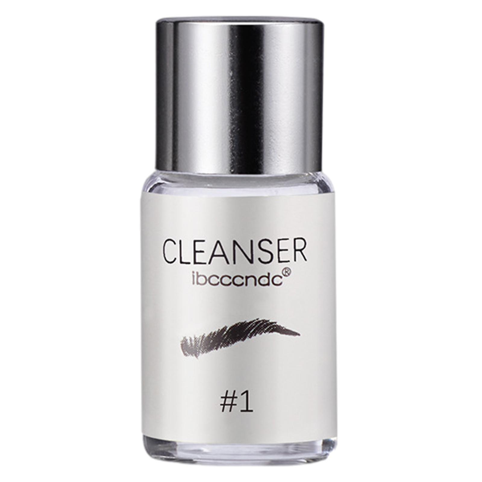 Brow Perming Agent Semi-permanets Trendy for DIY Brow Perm Salon Beginners cleaning solution