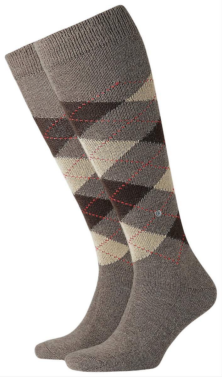 Burlington Preston Knee High SOCKS-brun/beige