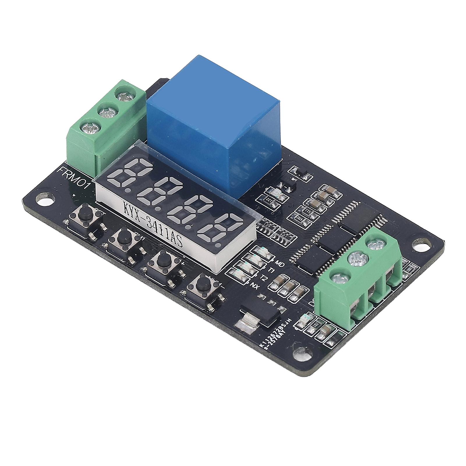 Programmable Timer Control Switch - Time Delay Relay Module Board compatible with Home in Europe