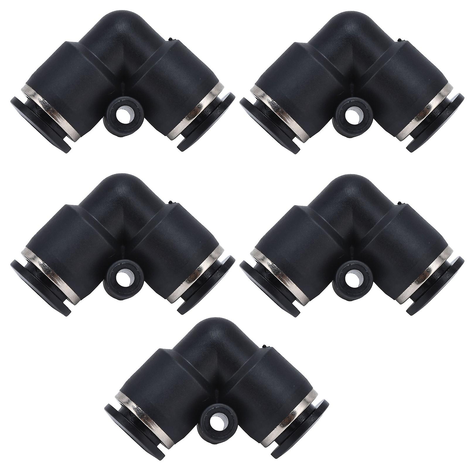 10pcs Pneumatic Connector Durable ABS Replaceable Practical Connecting Accessories for Automation Equipment8 