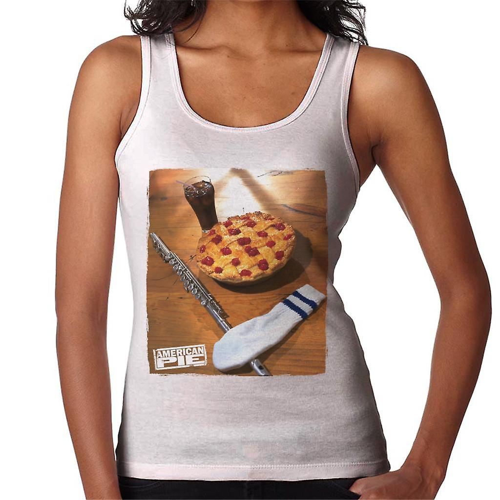 American Pie Flute Sock And Pie Women's Vest
