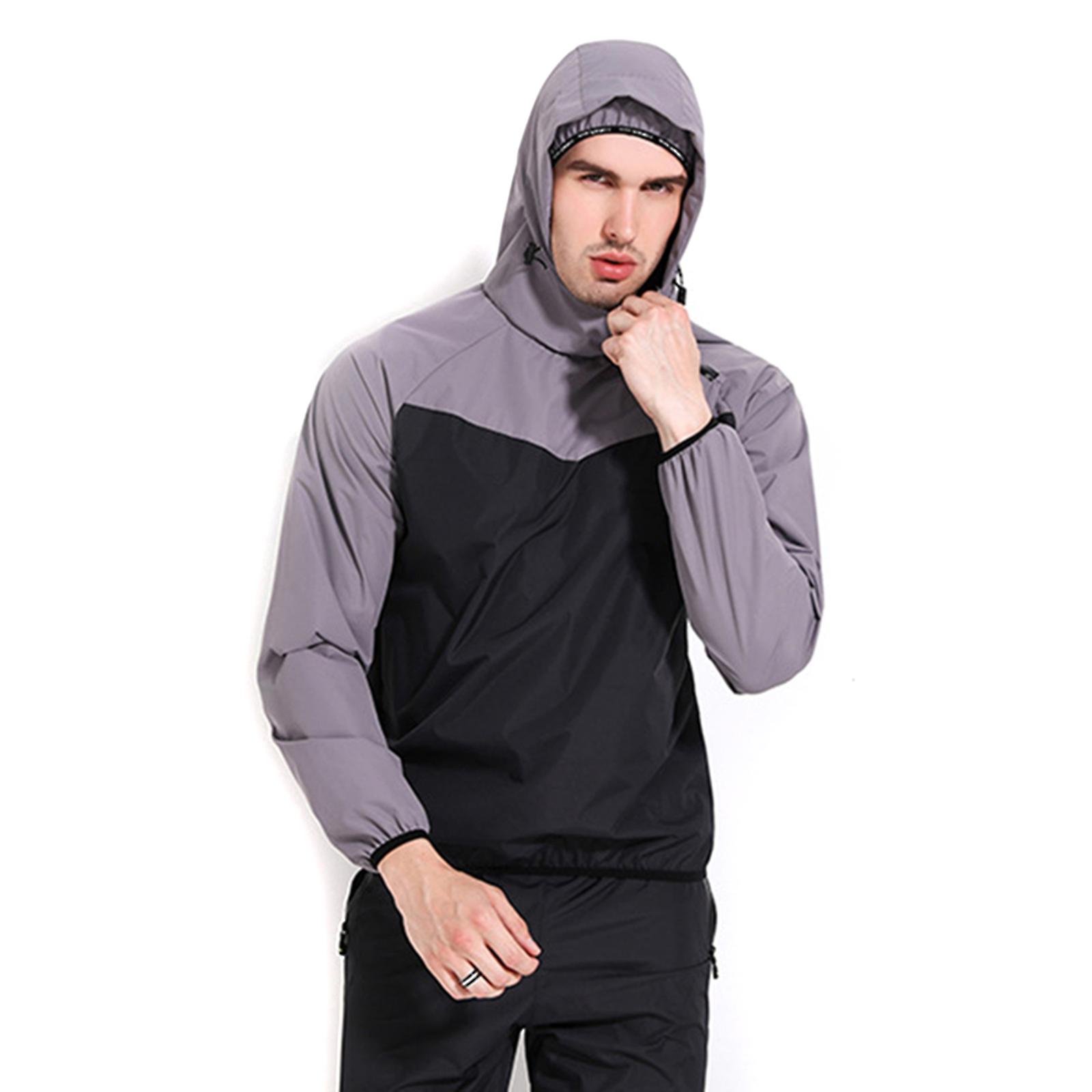 Lazysuit Sauna Suit Men Women Exercise Fitness Sweat Suit Weight Loss Workout Two-piece