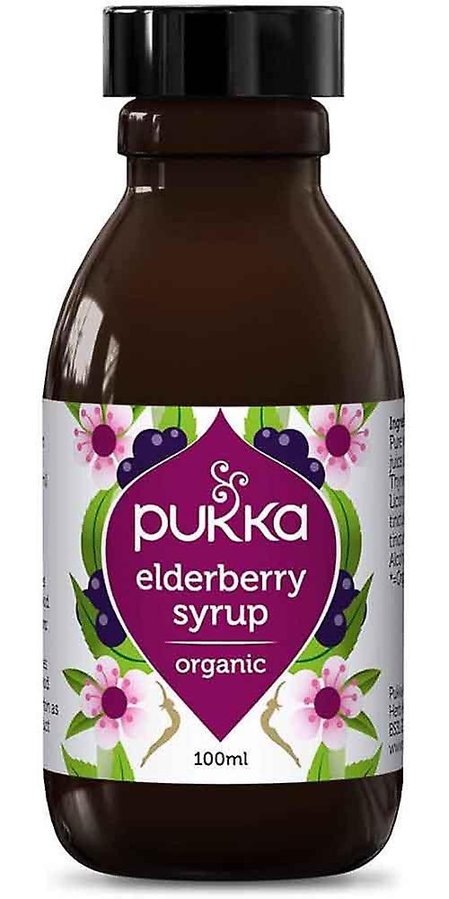 Pukka Herbs Organic Elderberry Syrup - 100ml