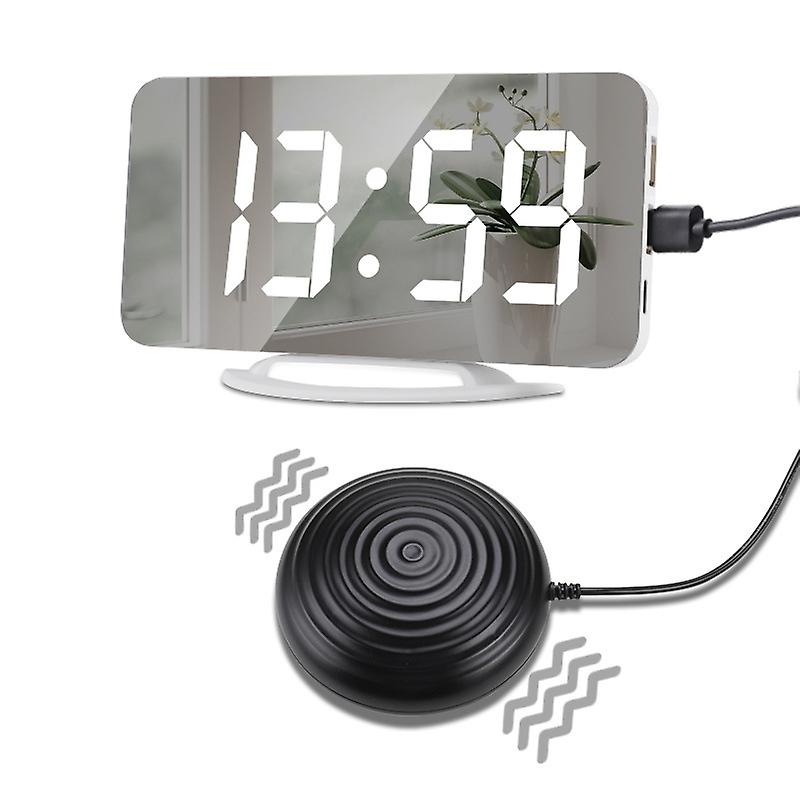 TS-8202 LED Speiling USB vekkerklokke TS-8202