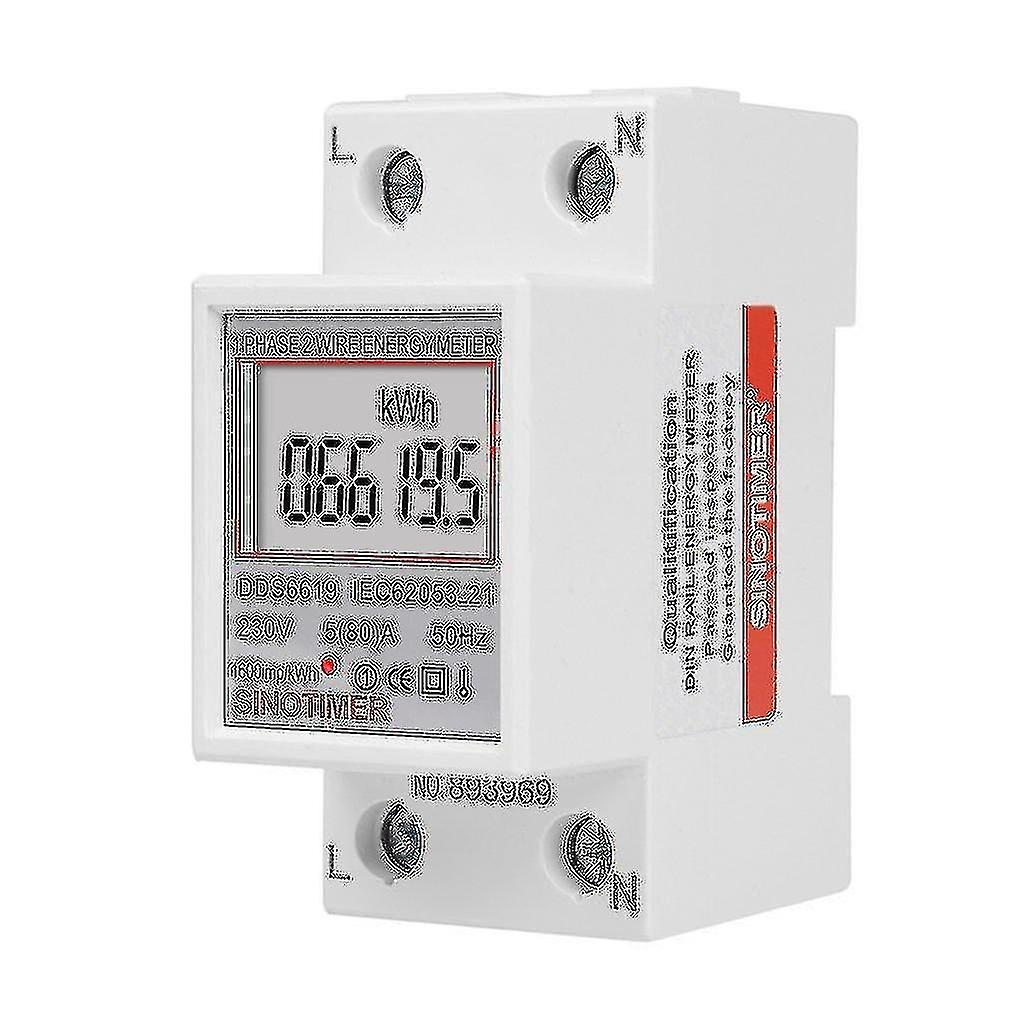 Dds6619-005 Dds6619-005 Electric power meter two-wire single-phase power wattmeter