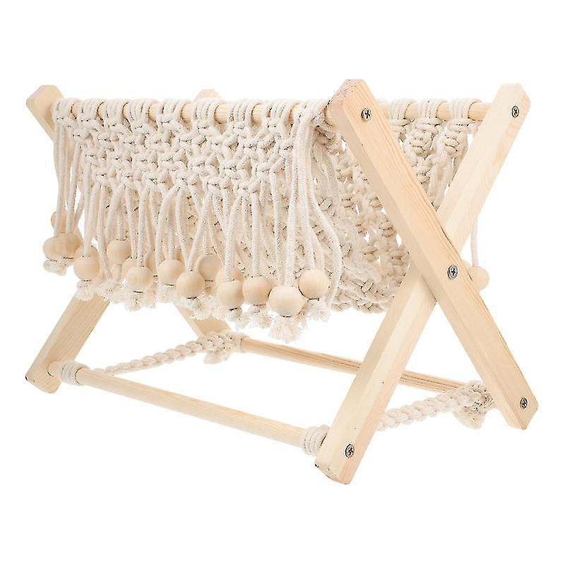 1pcs Cotton Rope Magazine Shelf