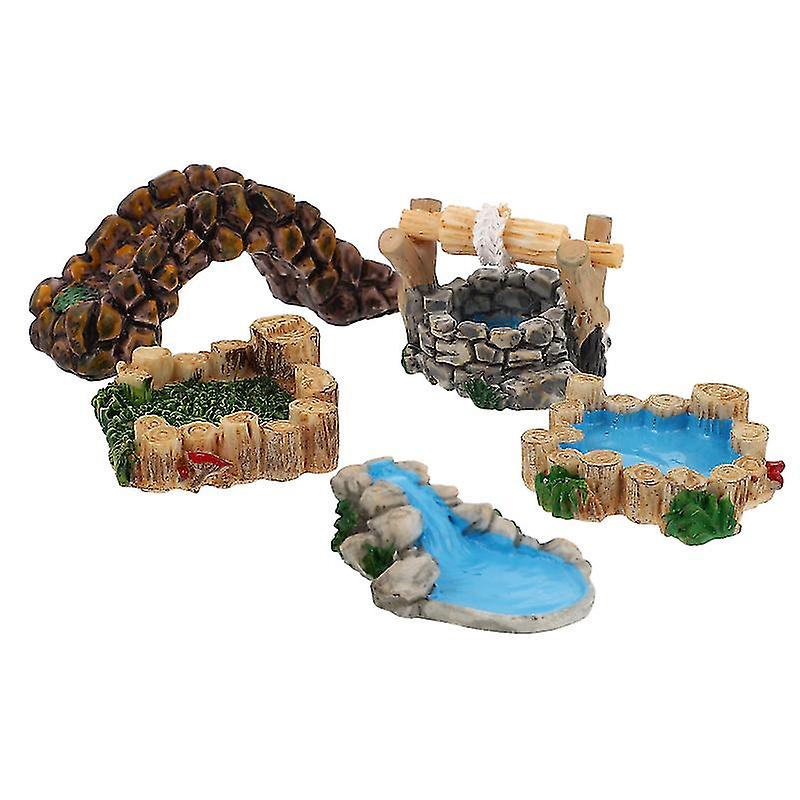 5pcs Ornement miniature