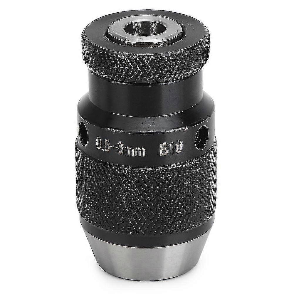 B10 Automatic Locking Drill Chuck Milling Machine Self Tighten Drill Chuck 0.5-6mm