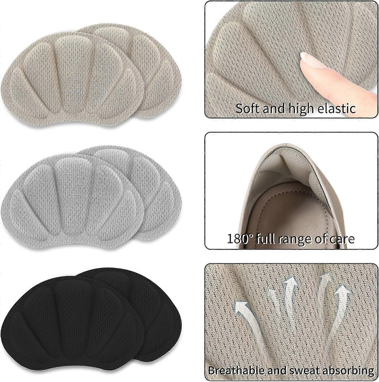 Pairs Heel Cushion Inserts, Self Adhesive Heel Grips Shoe Pads