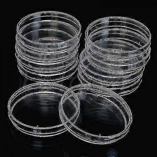 10pcs/pack 90 × 15mm البلاستيك بتري أطباق ل رطل لوحة الخميرة البكتيرية