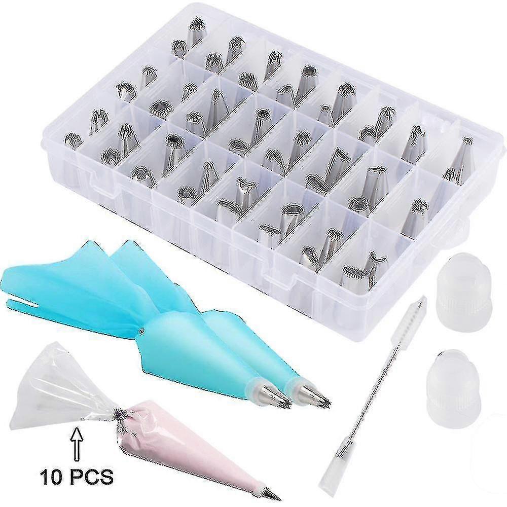 63-Pack Cake Decorating Tips Kit