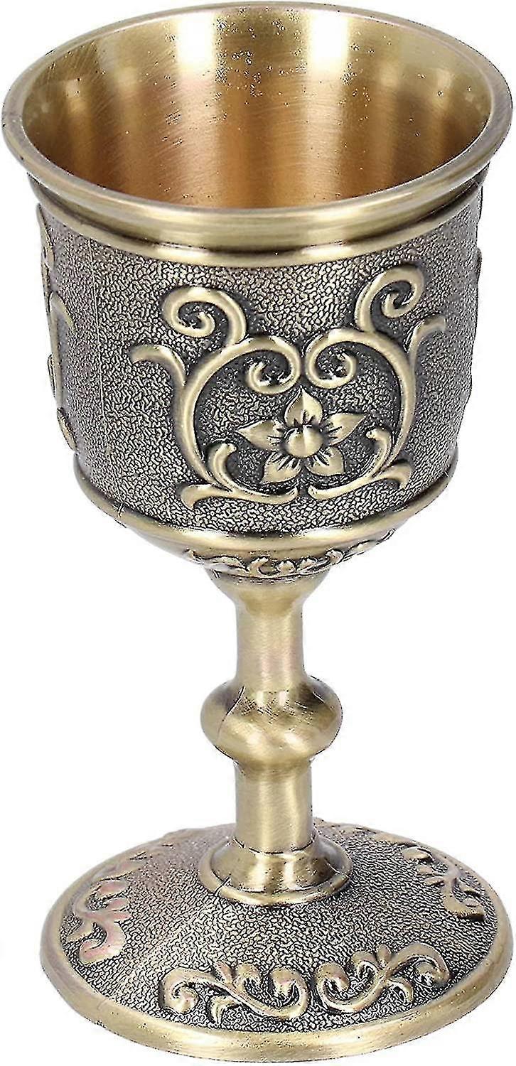 Chalice Goblet, Exquisite Wine Goblet, Decorative Bronze Practical Whiskey For Wine(large)