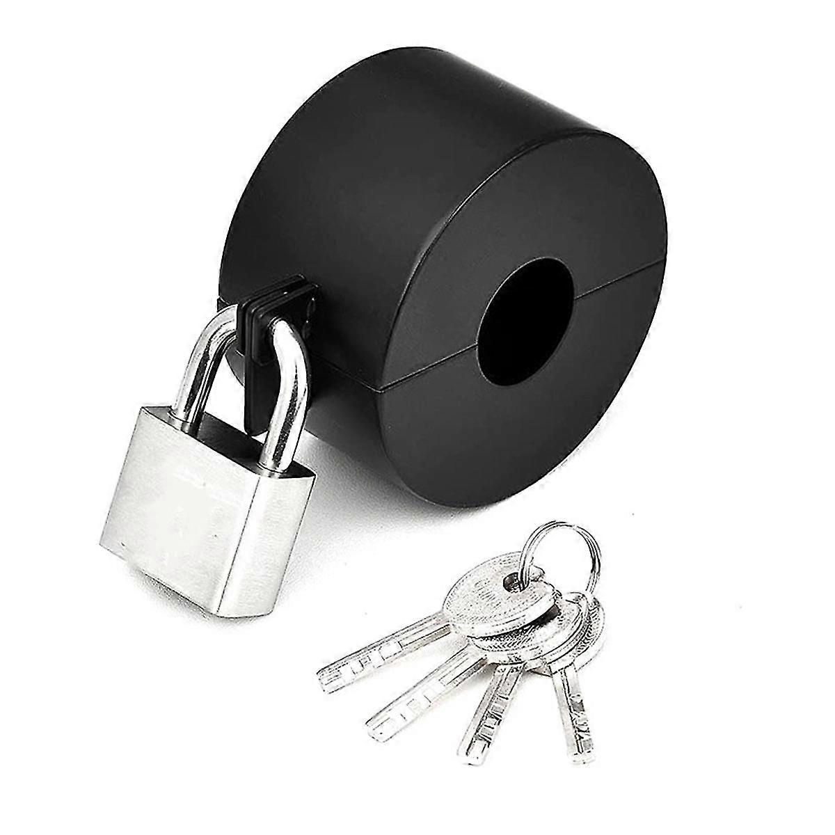 Door Handle Lock, Door Knob Lock Out Device, Disable The Doorknob/faucet/valve, Door Knob Child (with Padlock)-YuJia