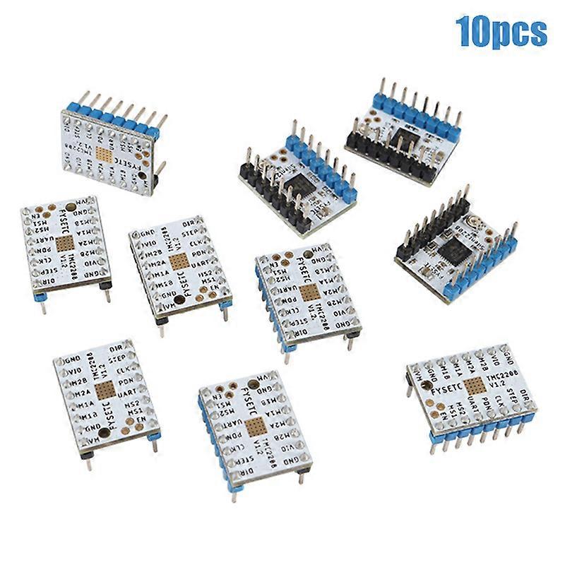 TMC2208 V1.2 Stepstick Stepper Motor Driver Module with Heat Sink for 3D Printer