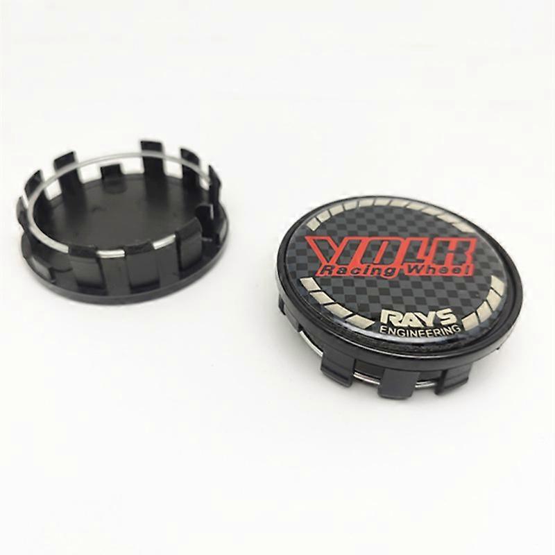 4pcs 54mm 50mm Wheel Center Caps Hub W Work Rays Volk Racing Car Styling Rims Cover Emblem Badge