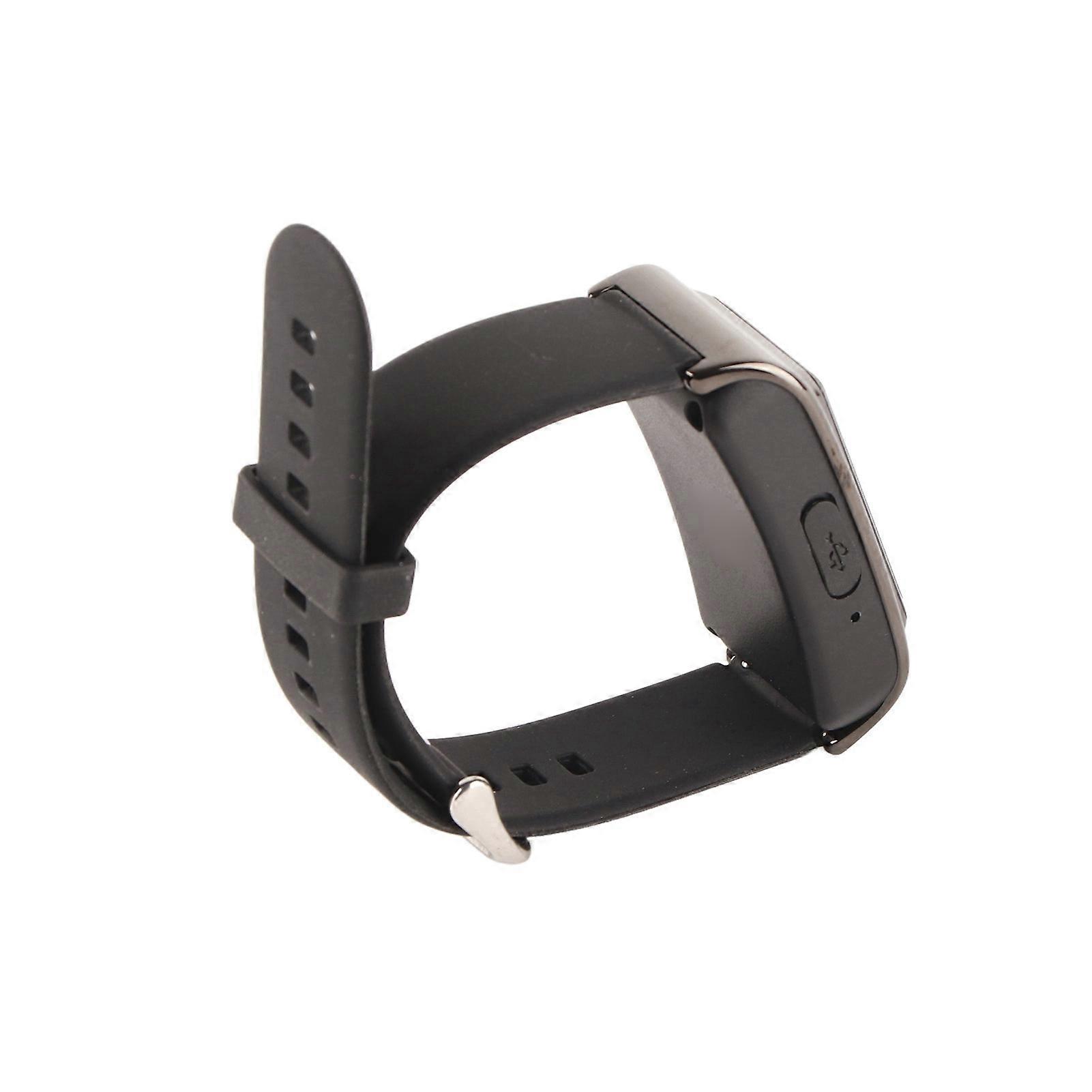 Registratore Orologio HD Riduzione Del Rumore Ad Attivazione Vocale A Prova Di Sudore Fotocamera Registratore Braccialetto per Riunione Discorso 16G