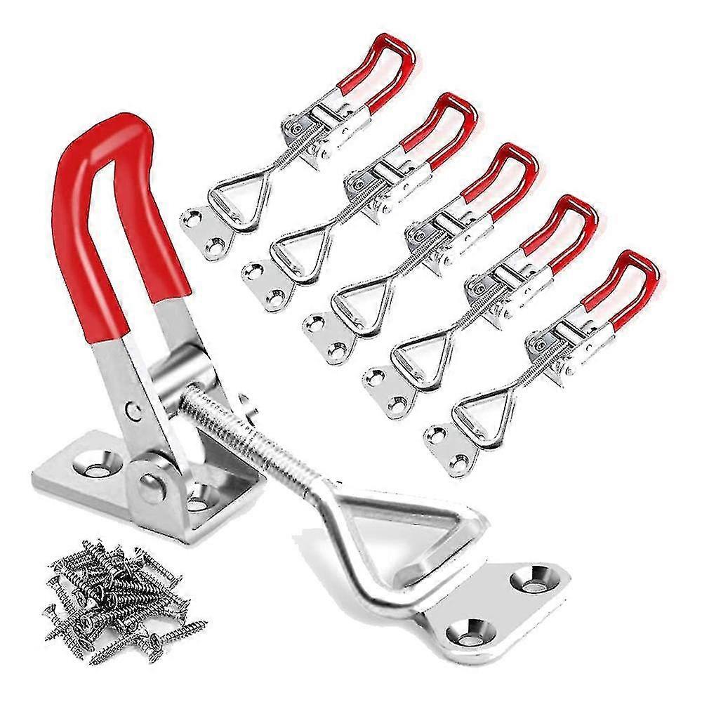 6 Pack Toggle Latch Clamp,for Smoker Lid Jig Box Case Trunk