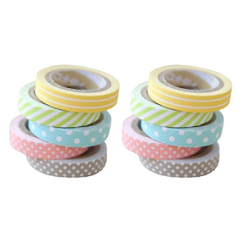10pcs Washi Paper Tape