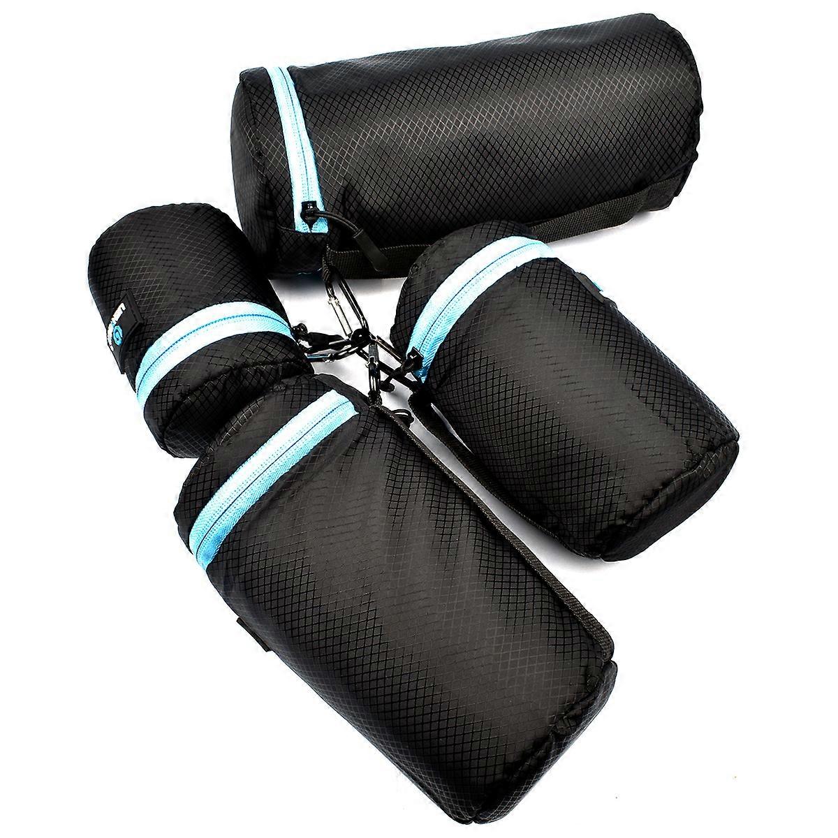Lightdow 4 PCS/Lot High Quality DSLR Soft Protector Camera Lens Bag Pouch Carry Bag Case S M L XL 4 Size in 1 Kit Set