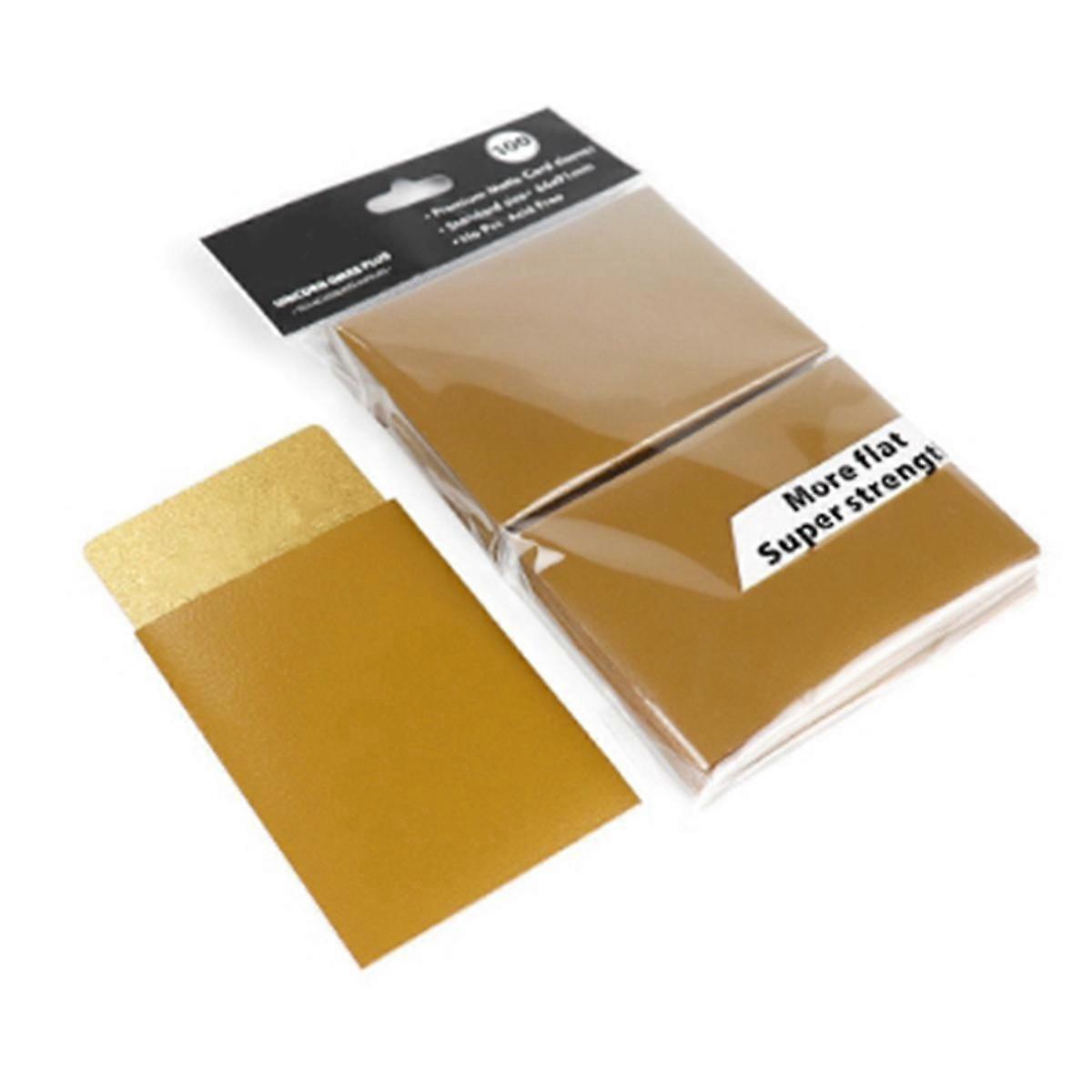 100Pcs 2.5x3.5In Premium Trading Card Sleeves Standard Sized Board Game Cards for Magic Gathering Lorcana GameCard,A