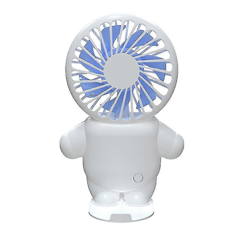 Usb Mini Pocket Fan Hand-held Electric Fan-cartoon Portable Fan