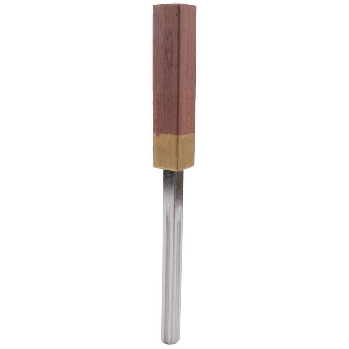 Guitar Fret Crowning File,Fret Edge File,Fret End Rounded Tool,Three Radius Slot&File,Multi-Functio