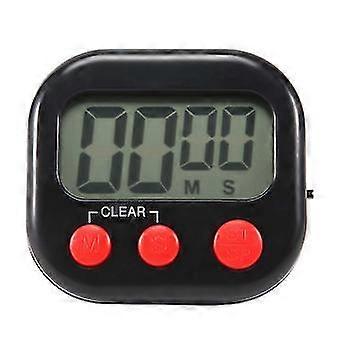 Kitchen Timer, Digital Visual Timer Magnetic Clock Stopwatch Countdown Timer, Large LCD Screen Display for Cooking