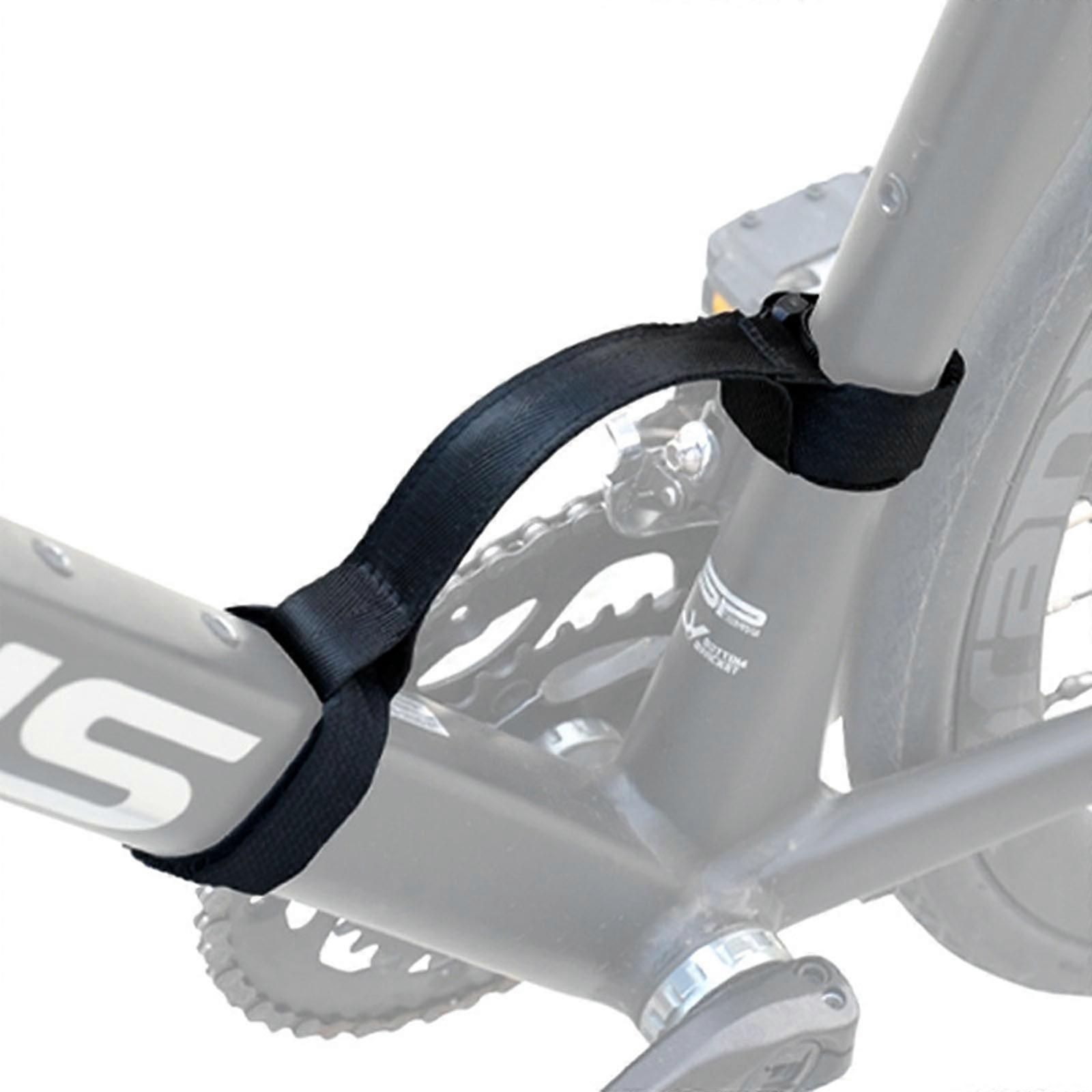 Bicycle Hand Strap Single Bicycle Portable Labor-saving Strap Nylon Tie-down Strap Accessories for Mountain Bike 2Pcs