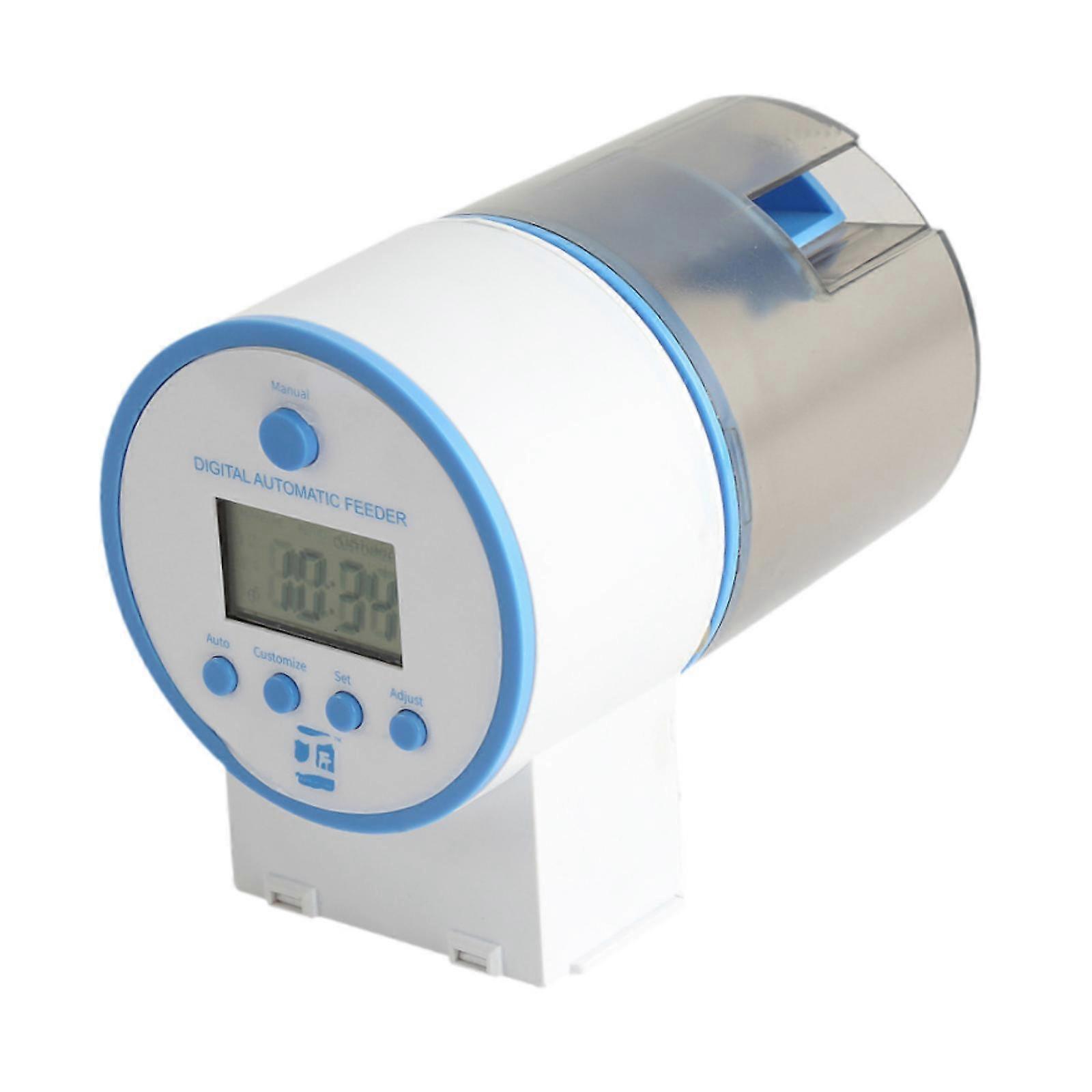 Automatic Fish Feeder for Holding Pellets Flakes and Strips Fish and Turtles