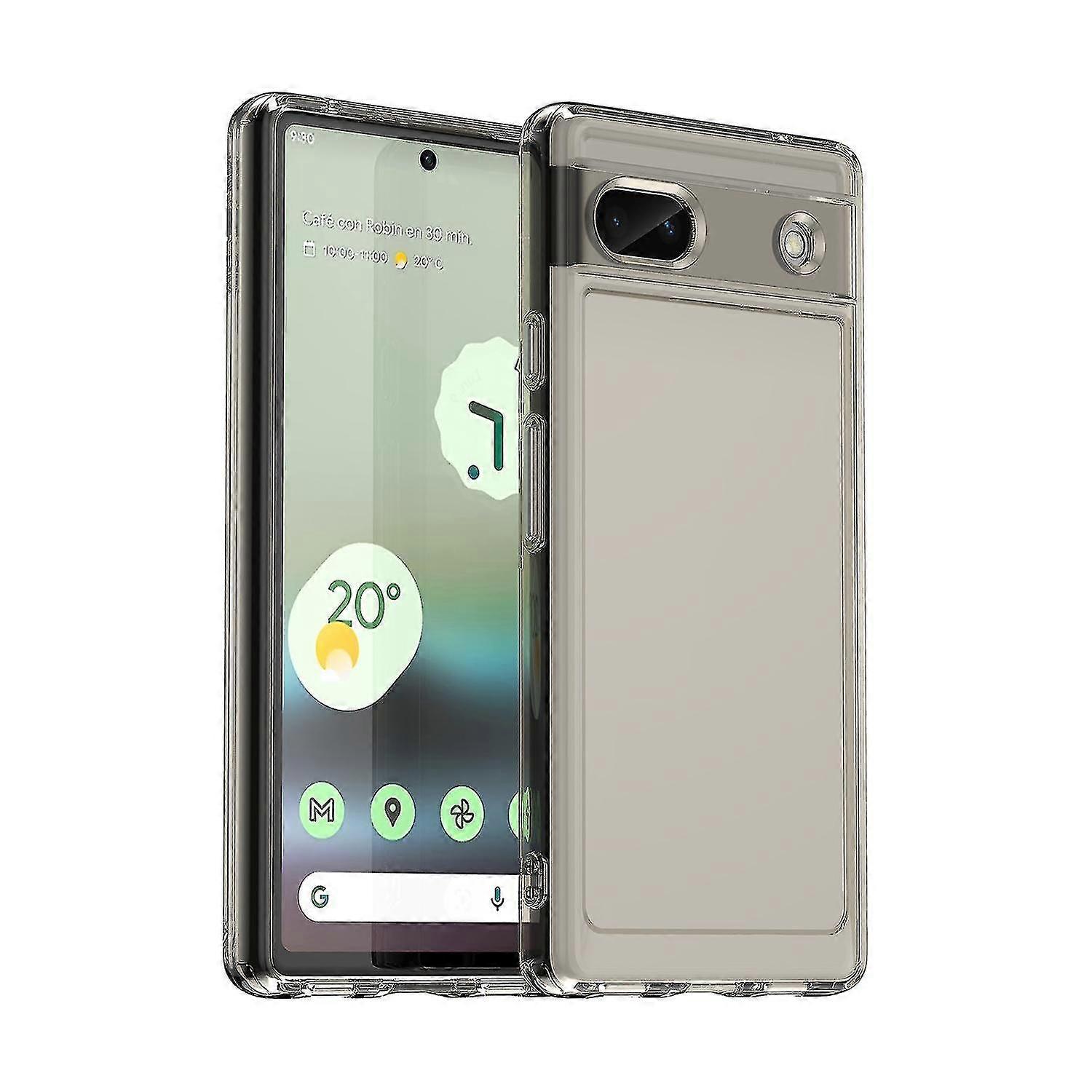 Candy For Pixel 6a Drop-proof Tpu Phone Case Clear Back Cover