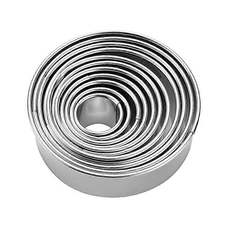 ZK-Bakery cake domes 11 pieces silver