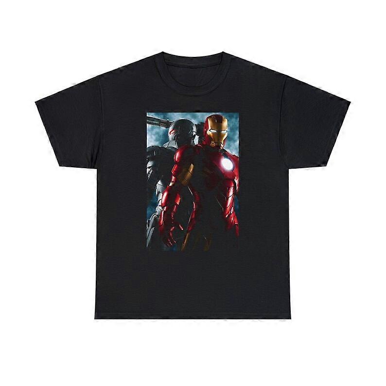Iron Man War Machine Unisex Heavy Cotton Tee-Drr264